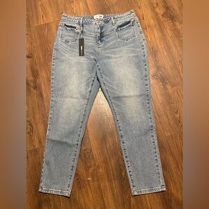 Fashion Nova Light Blue Straight Leg Jeans